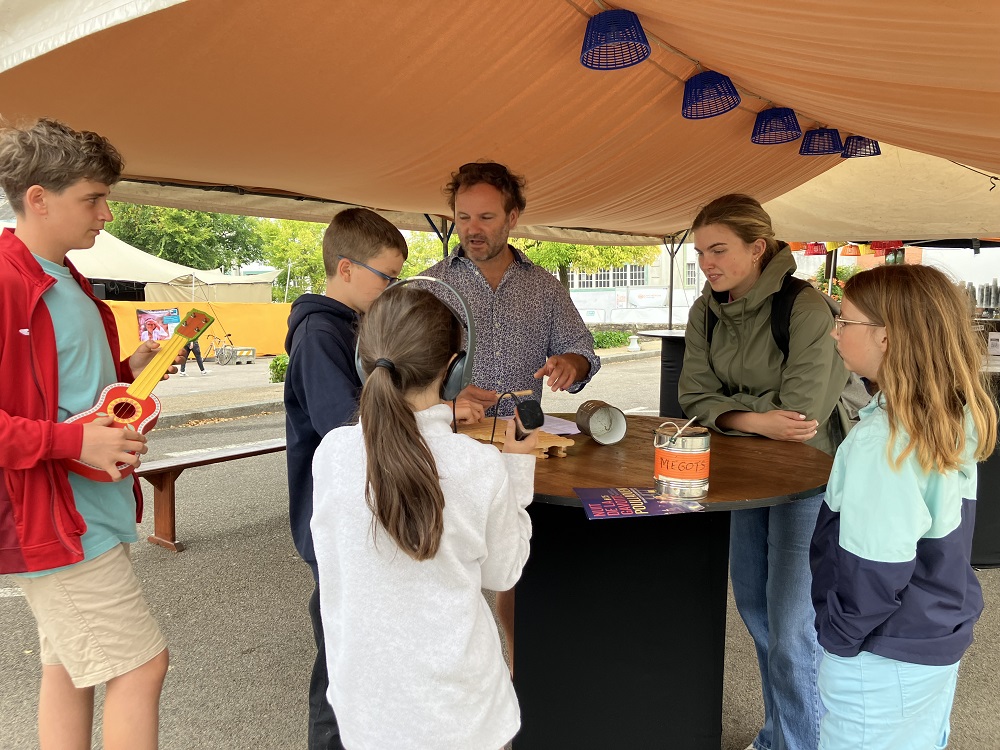 Séjour Jeunes : atelier radiophonique avec SOS Méditerranée