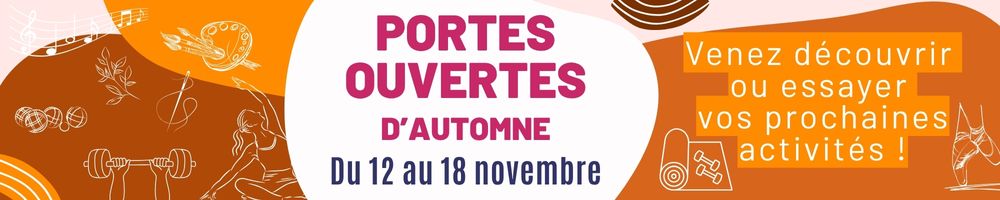 Portes ouvertes d&rsquo;automne